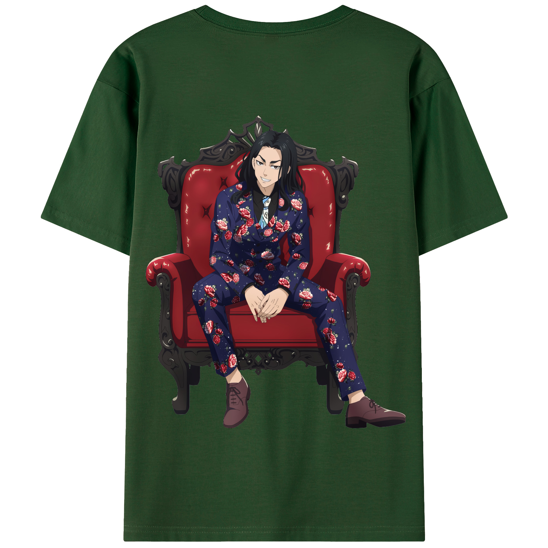 （画像用） 東京リベンジャーズ Tokyo Revengers 綿100％半袖Tシャツ（背面プリント）